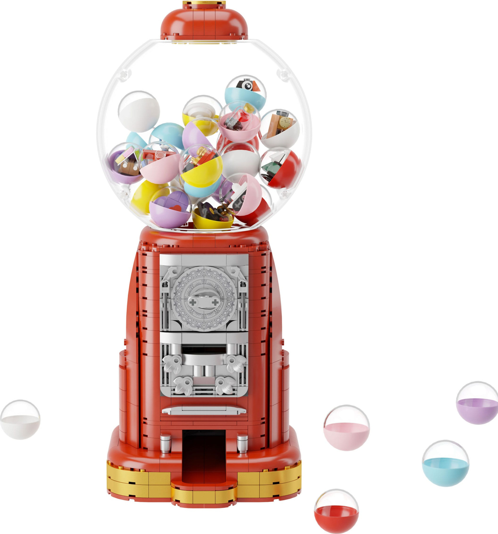 Pantasy 85016 "Gumball Machine" Kaugummiautomat Bauset (4033 Teile) 42901