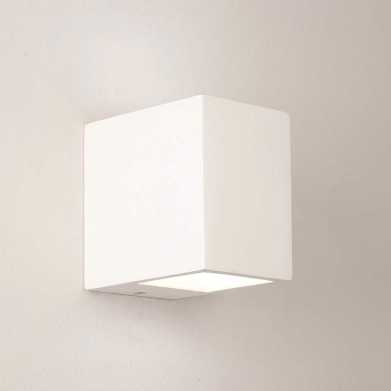 ASTRO Gipswandleuchte 1x33W G9 Up&Down Gipsleuchte Gipslampen Wandlampe 813