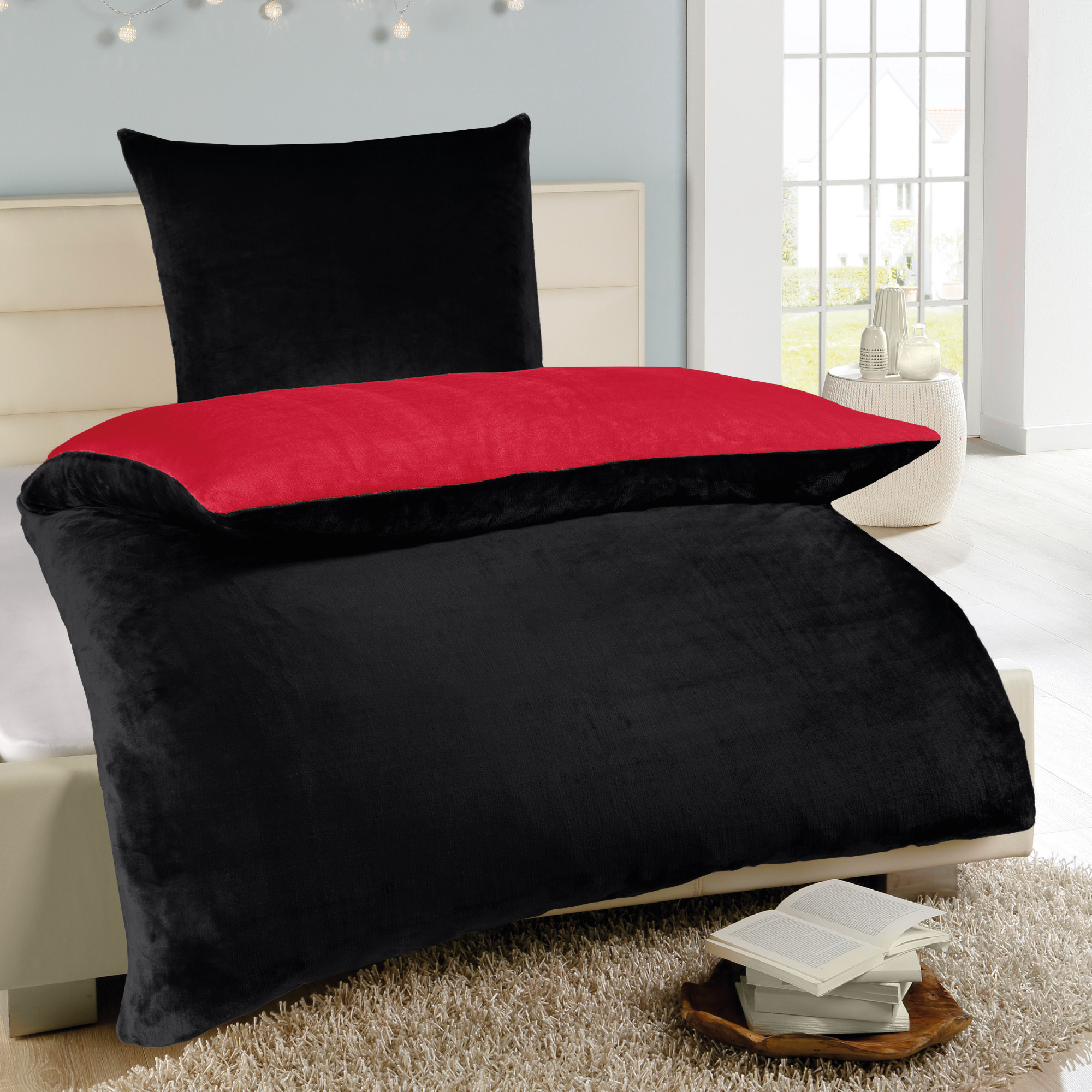 YINGD Set di biancheria da letto per bambini, motivo anime