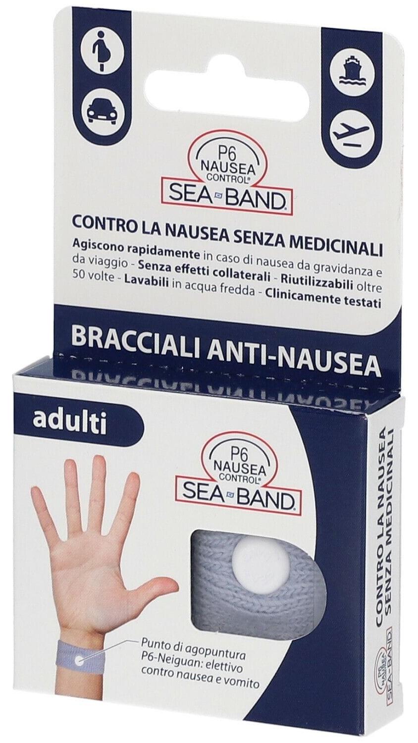 Consulteam Armband zur Übelkeitslinderung für Erwachsene, P6, zur Kontrolle von Übelkeit, 2 Stück