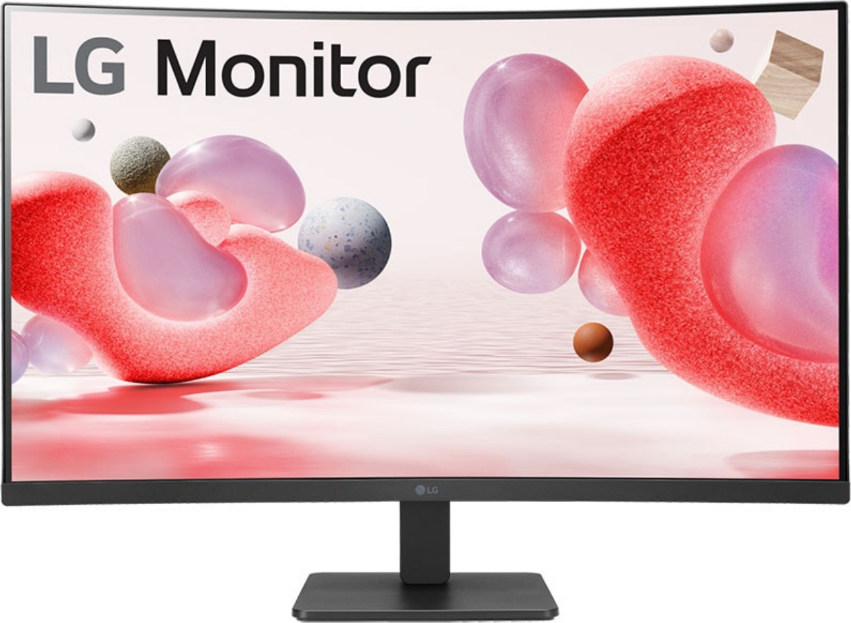 Monitor 32MR50C-B, Schwarz, 31,5 Zoll, Curved, Full-HD, VA, 100 Hz, 5 ms