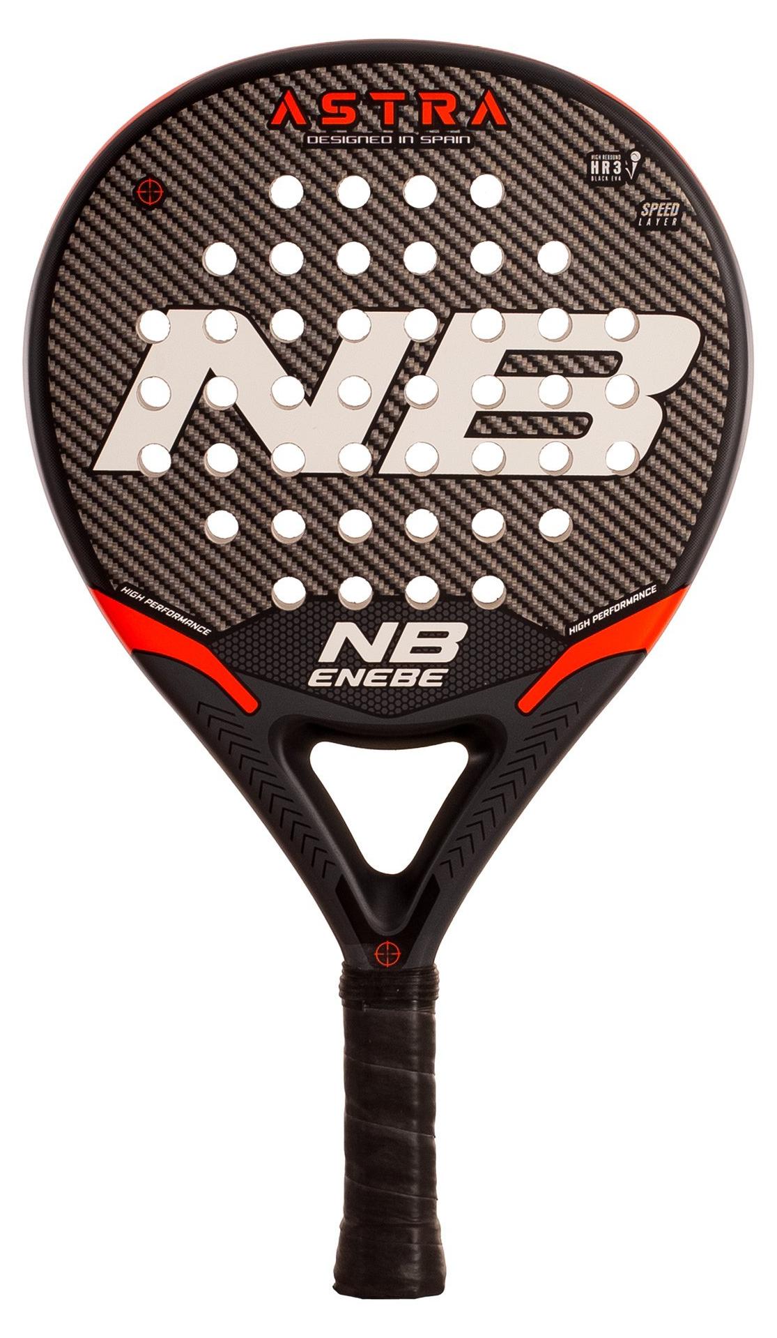 Enebe Astra Padelschläger Hybridform mit Weichem EVA-Kern und Vibrationsdämpfung 38 mm
