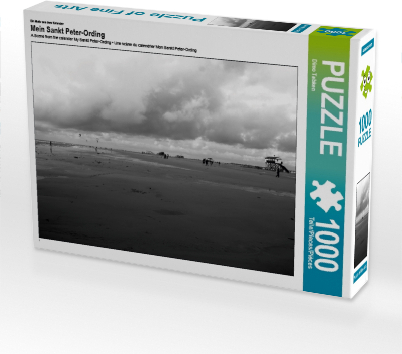 Calvendo Ein Motiv aus dem Kalender Mein Sankt Peter-Ording 1000 Teile Puzzle quer 640x480mm, Tabken Dimo; 7332026