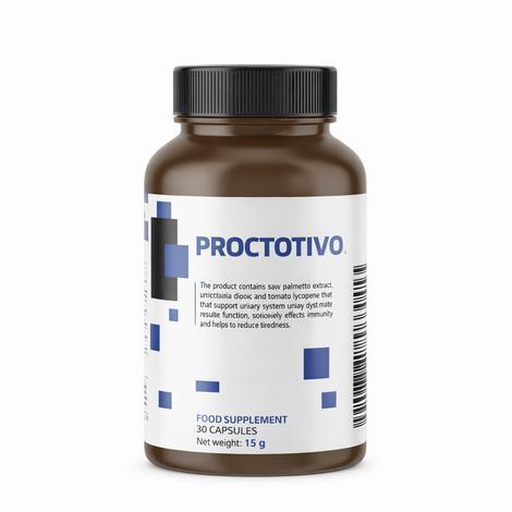 GLOBAL D LTD Proctotivo – Tägliche Wellness- und Ernährungsunterstützung, 30 Kapseln