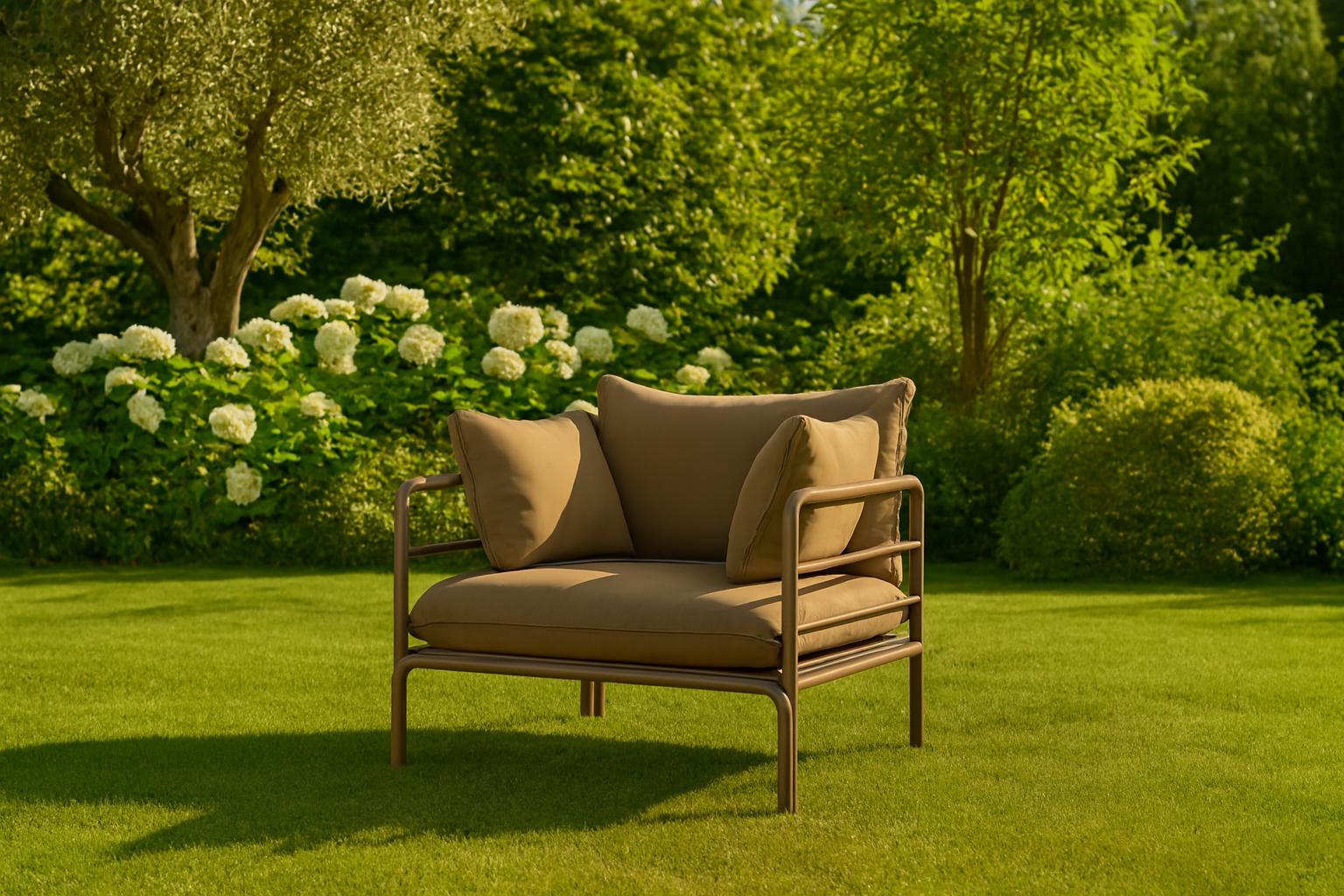 Gartensessel Wenecja beige Eleganz und moderner Komfort für die Terrasse Image