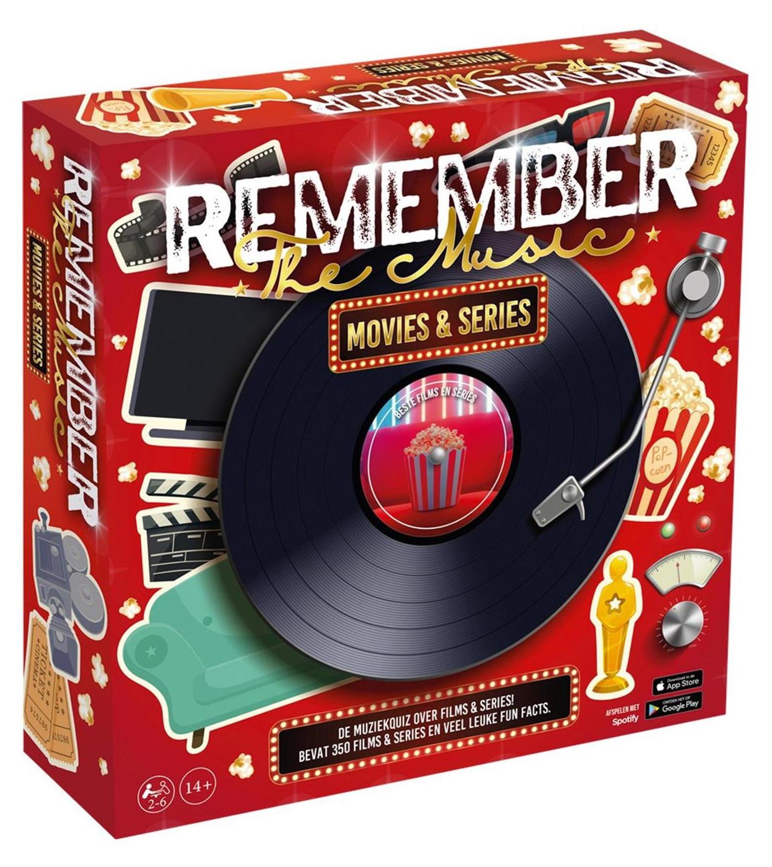 Asmodee Denken Sie an die Musikfilme und -serien BOT40103NL