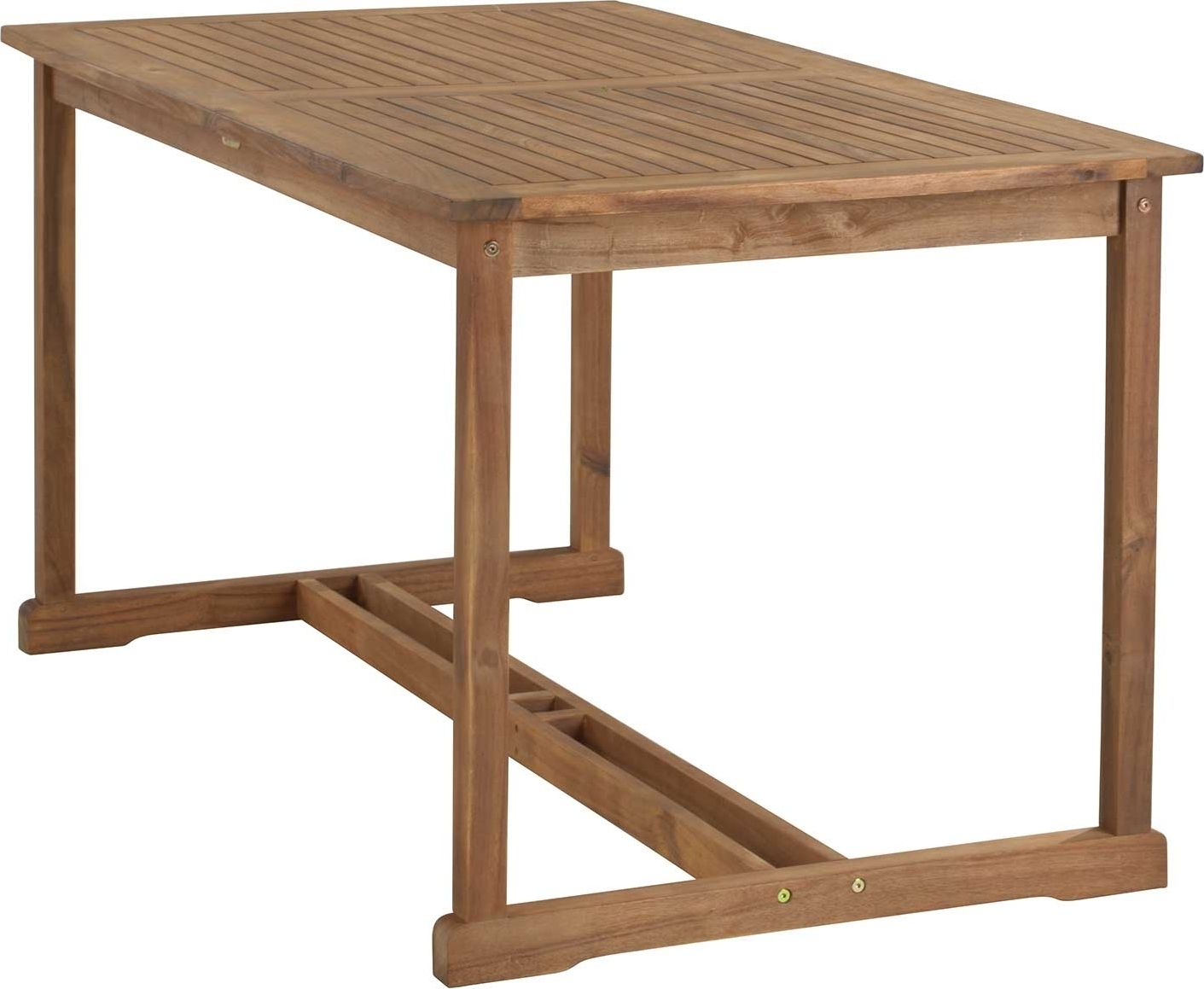 Gartentisch - Akazienholz massiv geölt - 140 x 80 cm