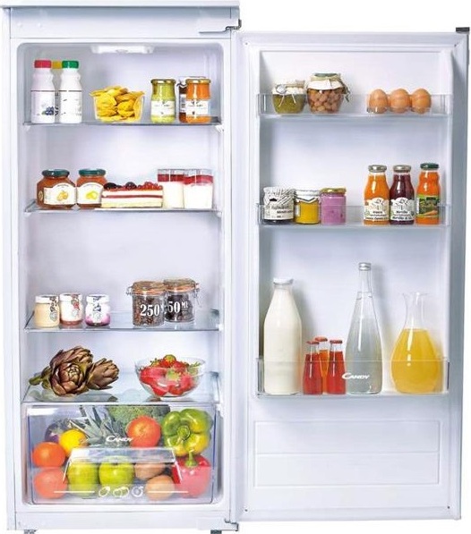 Einbaukühlschrank mit einer tür und schiebetüren, 197 l - Candy CFBL2150NE/N