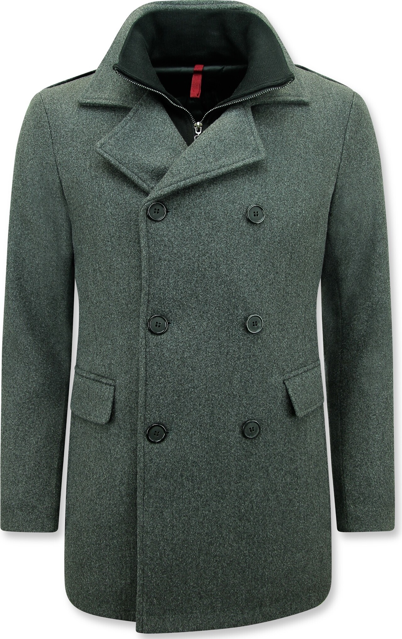 enos Klassischer Mantel Mit Halbtaillierung Für - L