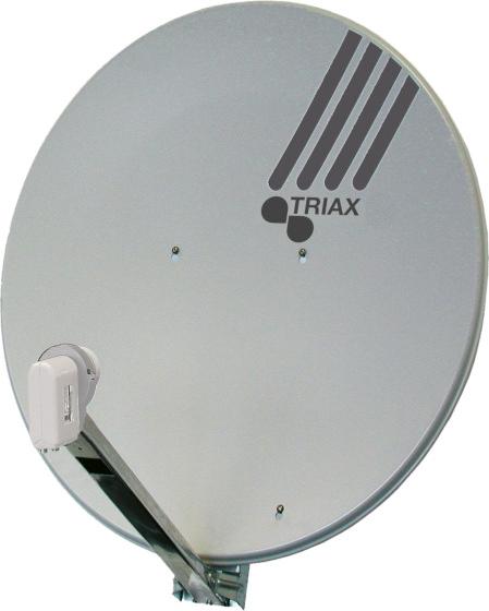 TRIAX SAT Außeneinheit Paket: FESAT 75, Quattro Switch LNB, 1 Stk. 350029