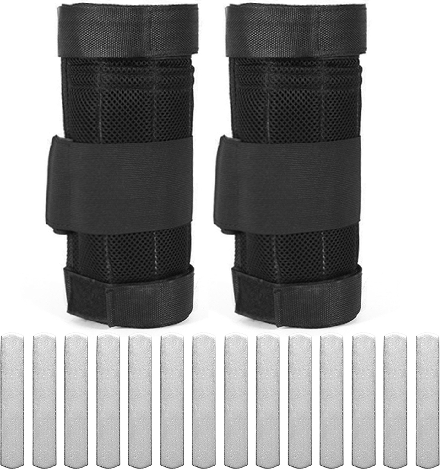 Lixada 2 Packungen verstellbares Kn?chelgewicht ¹bung Beingewichtetes Training Gewicht Gewicht Wraps Krafttraining 1 kg / 2 kg / 3 kg