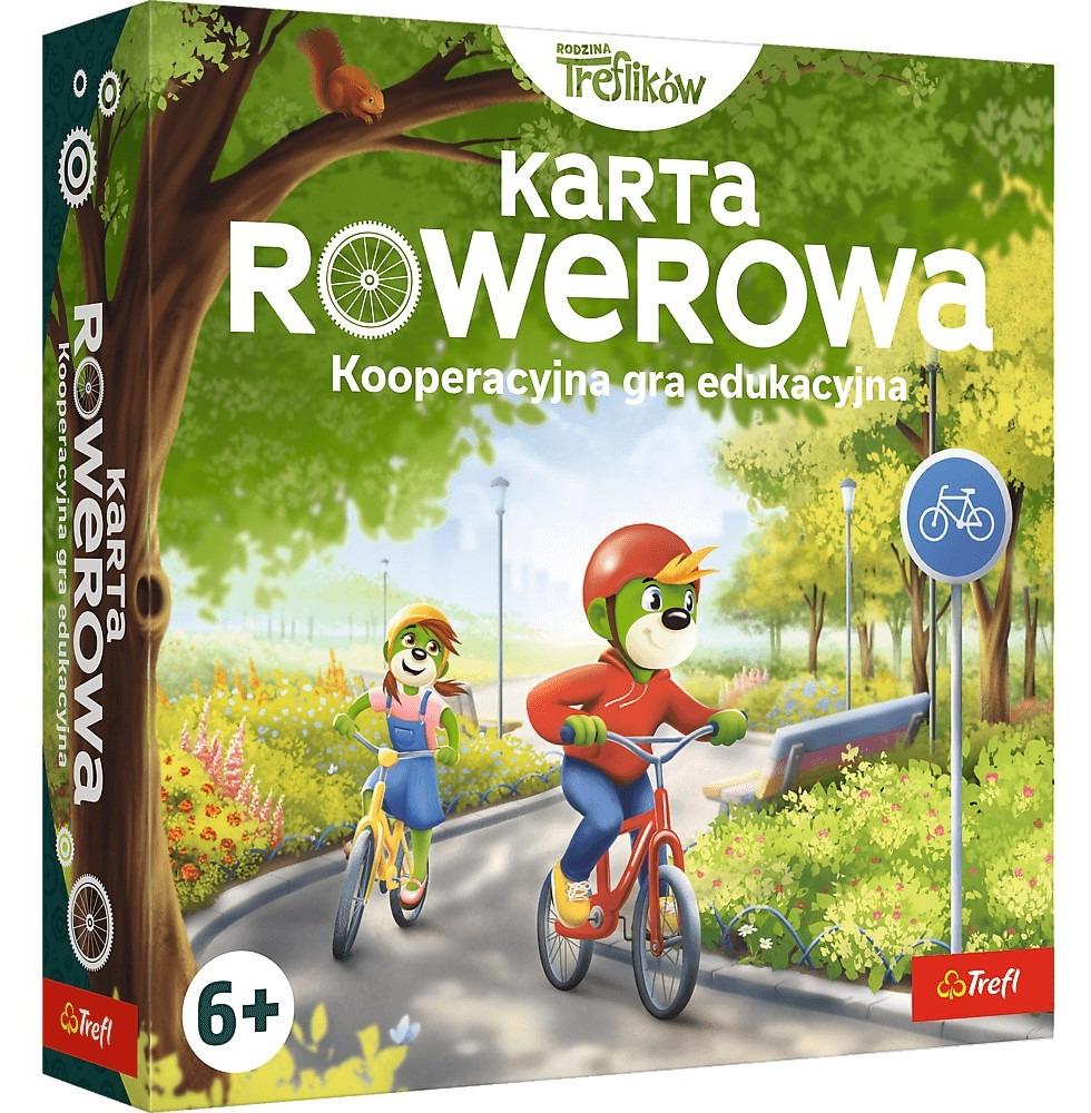 Fahrrad-Abenteuer für Kids - Trefl Lernspiel "Fahrradkarte"
