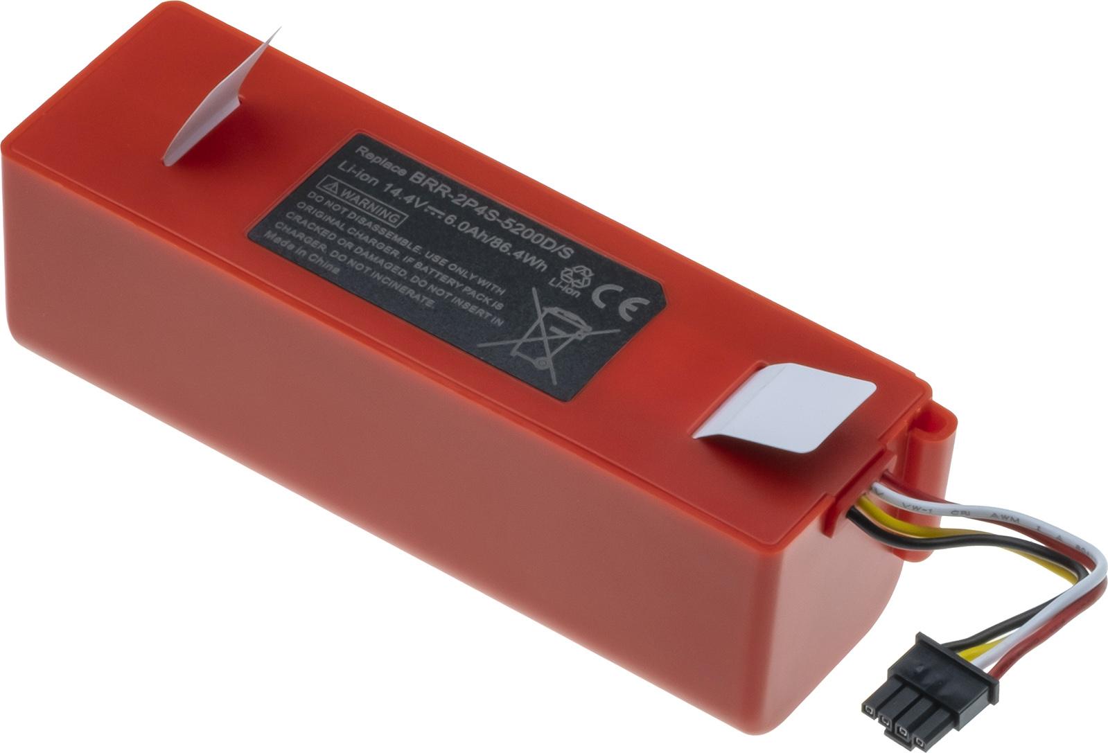T6 Power Akku für Xiaowa E20 E202-00, Li-Ion, 14,4 V, 6000 mAh (86 Wh), rot RCXI0001_v135403