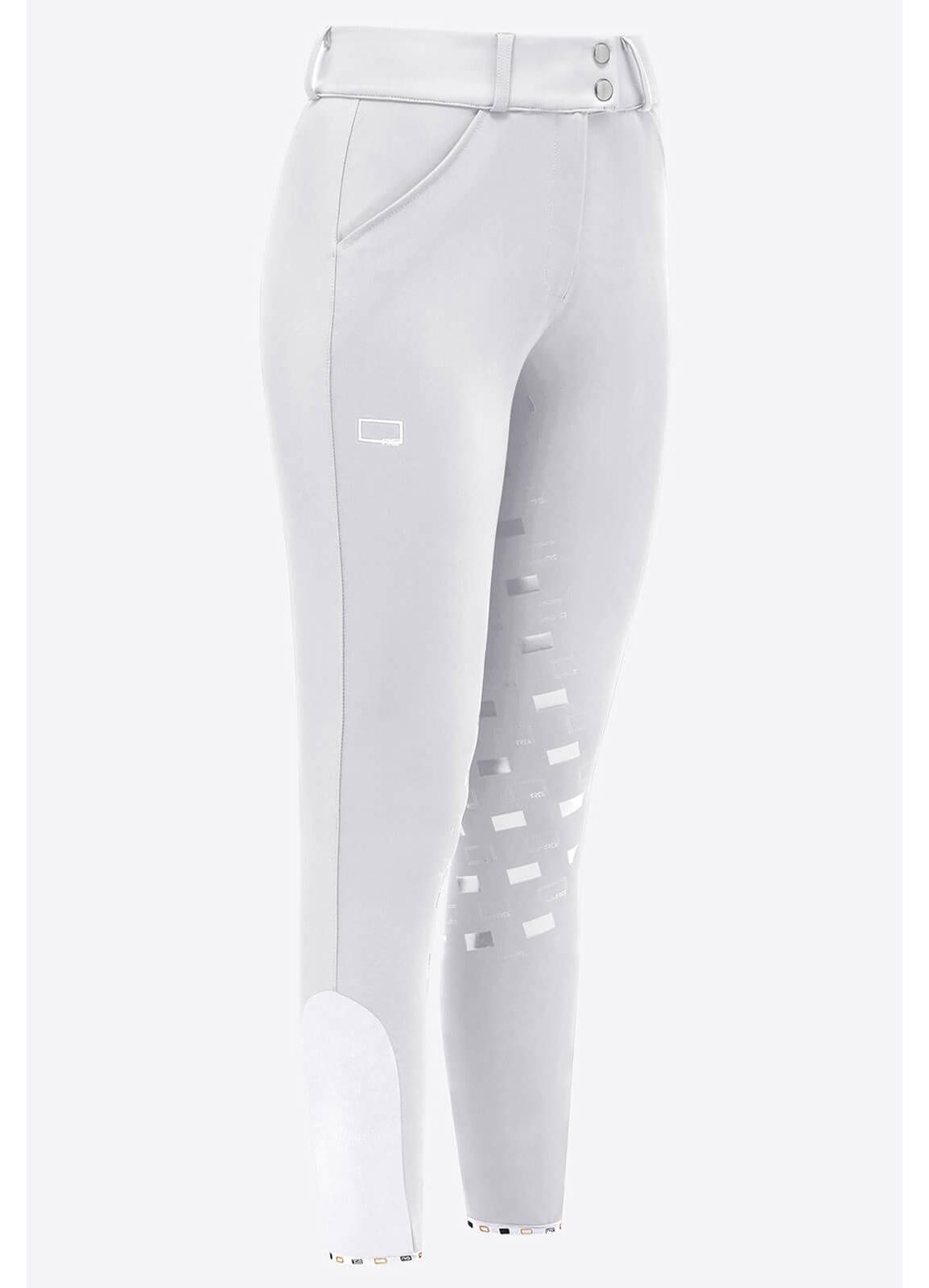 RG Rider´s Gene Reithose Damen RG High Waist Full Grip Breeches Damenreithose White 34 (IT 40) BRW012-JS013-1-40
