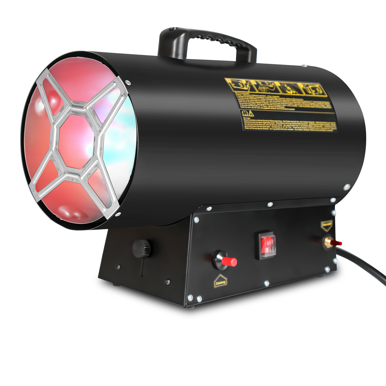 Jayseuw 30kW plynový ohrievač plynový ohrievač s ventilátorom plynový ohrievač kanón plynový ohrievač stavebný ohrievač plynový ohrievač s ventilátorom sálavý ohrievač vrátane plynovej hadice a redukčného ventilátora