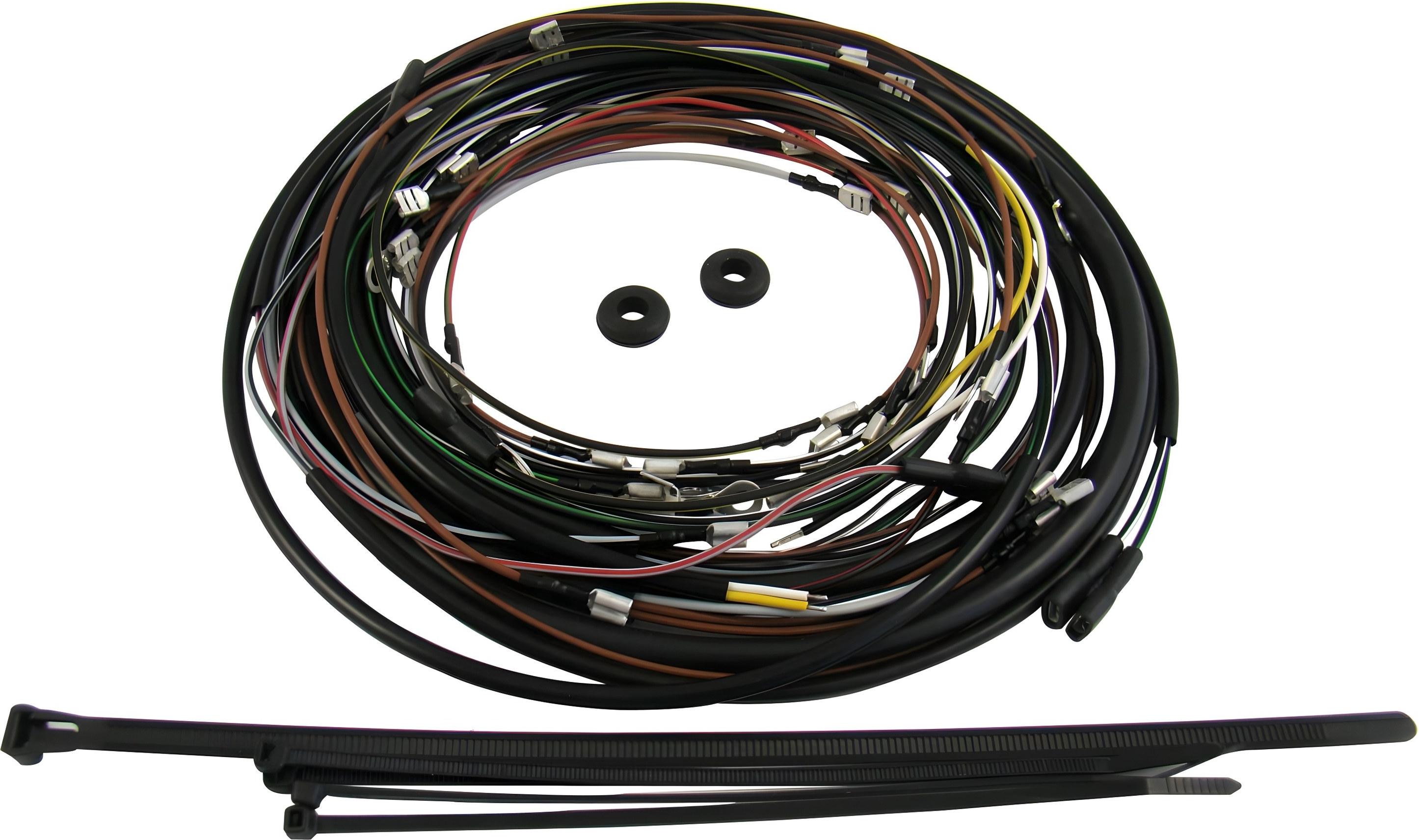 MZA Kabelbaumset S51 B, 12V-VAPE mit Schaltplan 14328-A-S