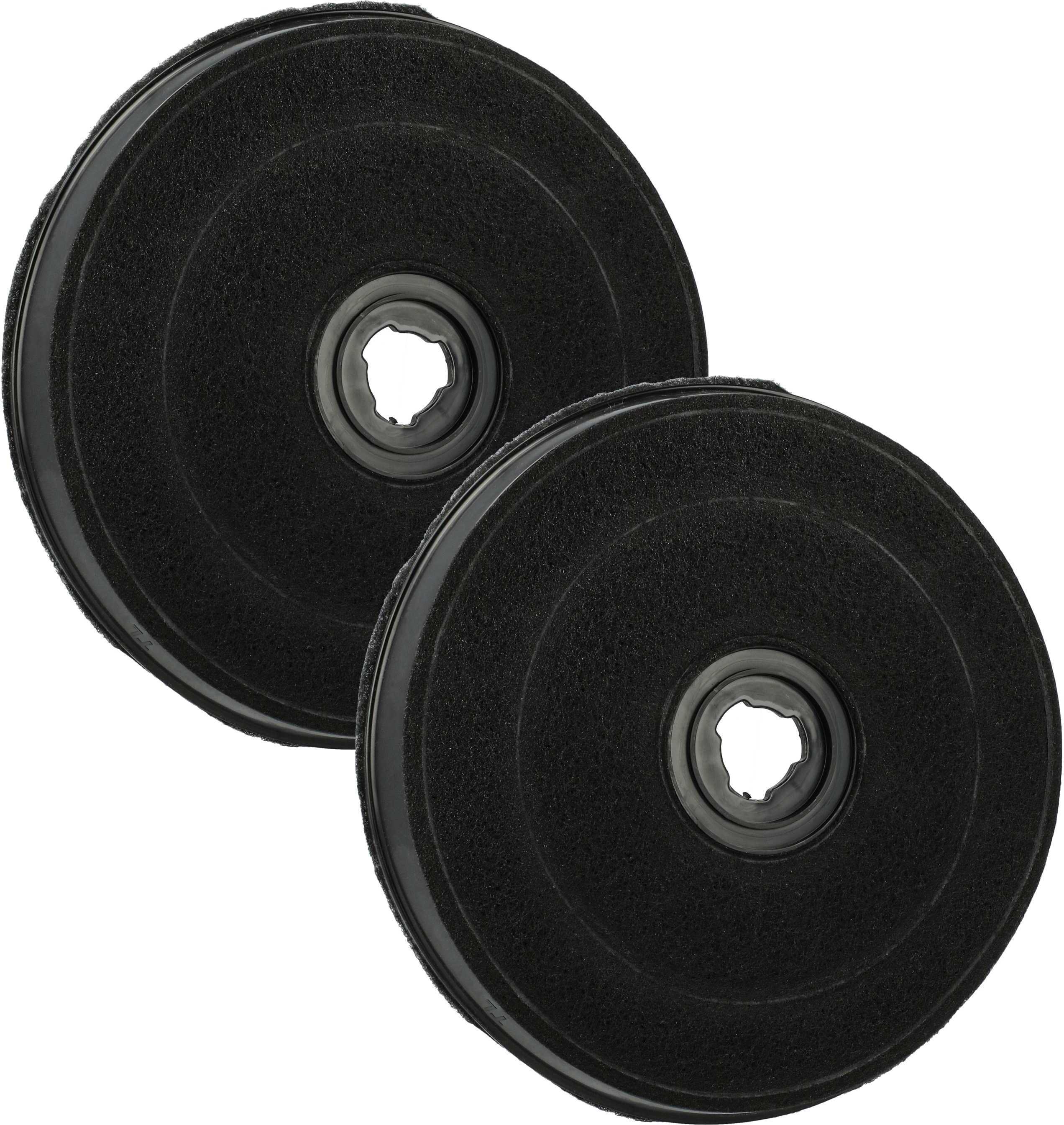 vhbw 2x Aktivkohlefilter kompatibel mit Bauknecht FAC509, TypEFF54 Dunstabzugshaube - 23 cm 175241449-15