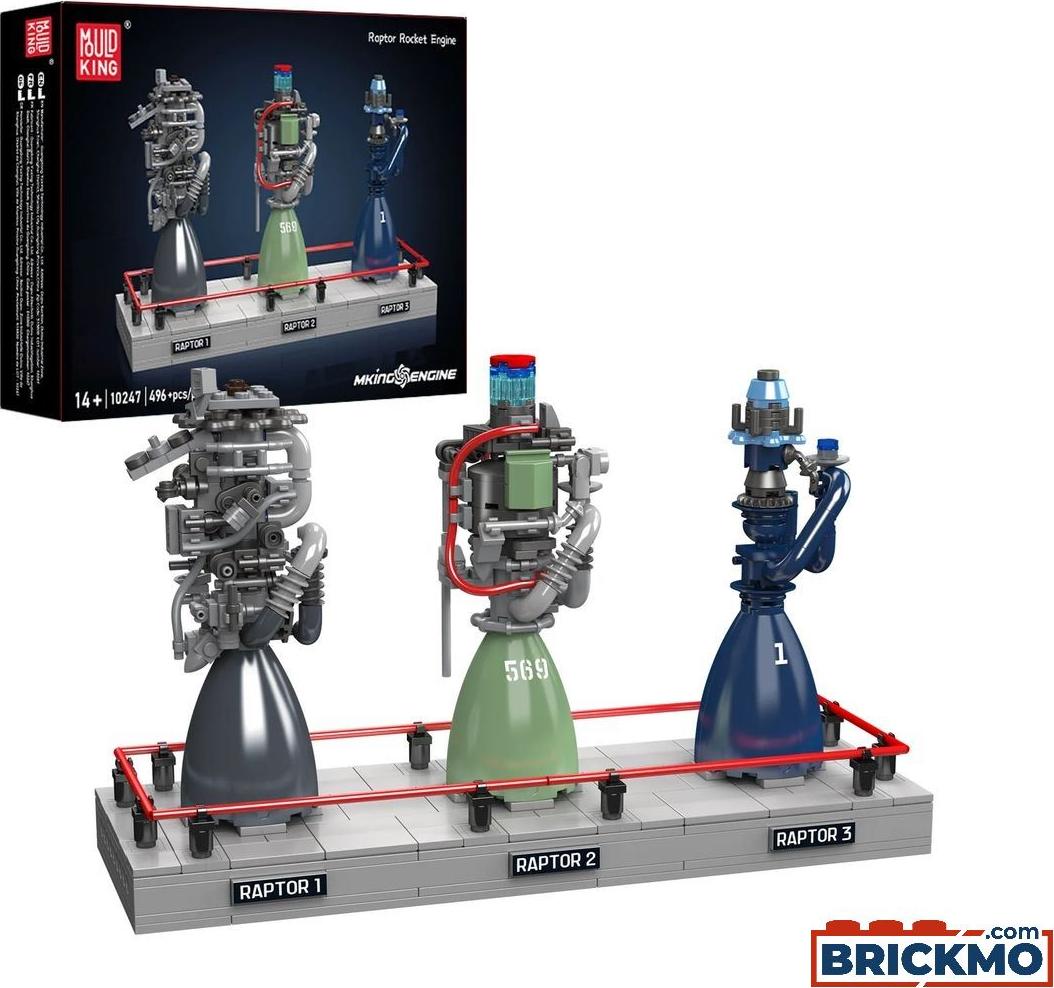 Mould King Raptor Raketentriebwerk 10247