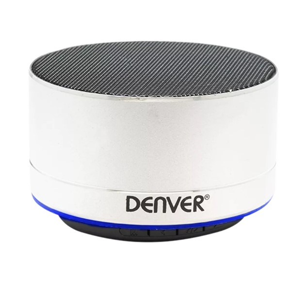 Denver Drahtloser Bluetooth-Lautsprecher - Silver 111151010471