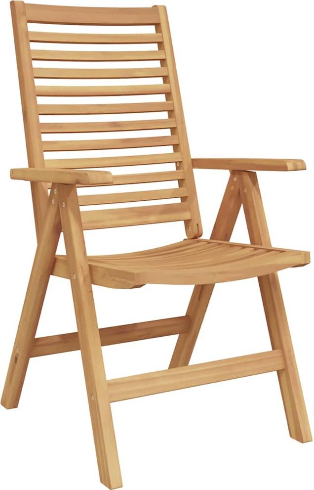 Gartenstuhl 8 pcs Braun 52 x 64,5 x 108 cm Teak-Massivholz