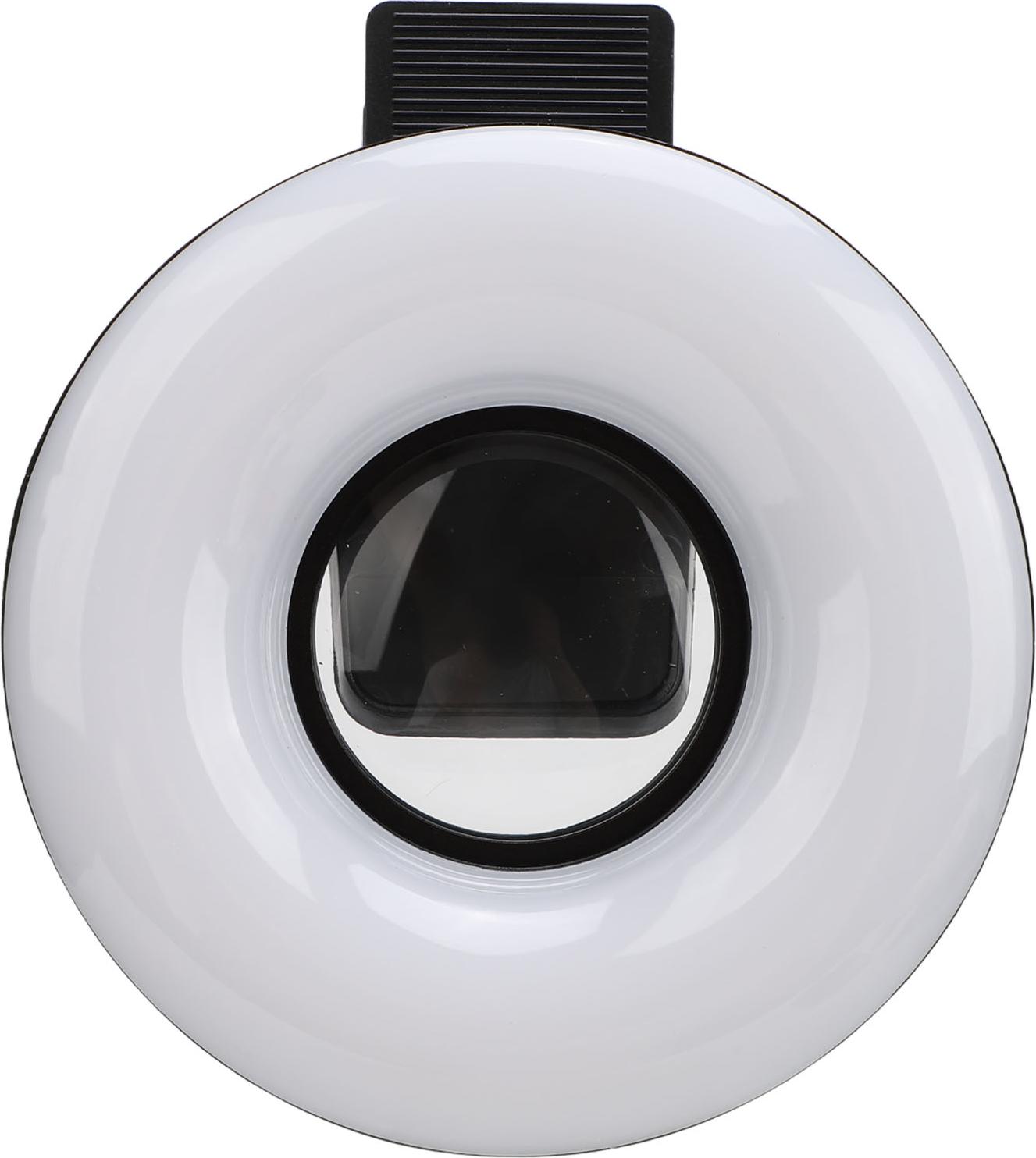 Cocosity Generic LED -Makroobjektiv, USB -Ladungsclip Fllung Light Makroobjektiv fr Schmuckfotografie (Black)