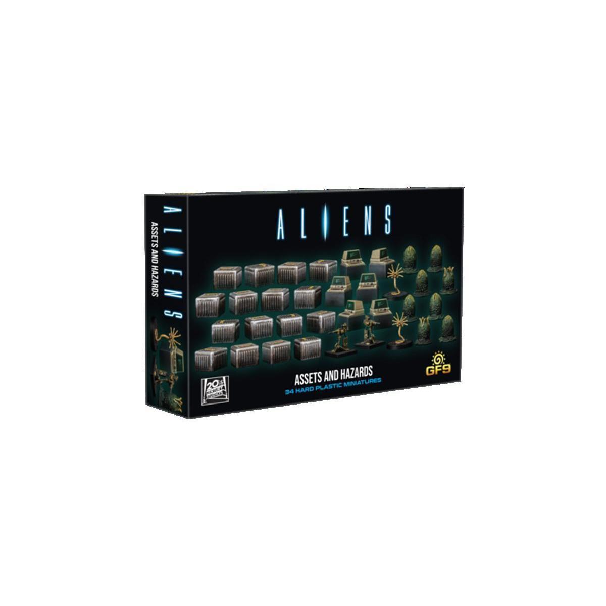 Asmodee Aliens: Assets and Hazards (2023), Brettspiel ALIENS15