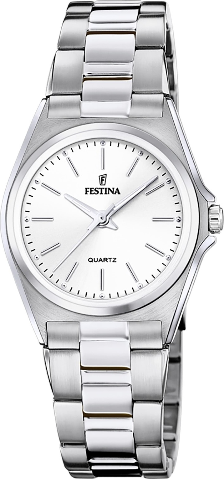 Festina dámske náramkové hodinky z nehrdzavejúcej ocele strieborné ležérne D2UF20553/2