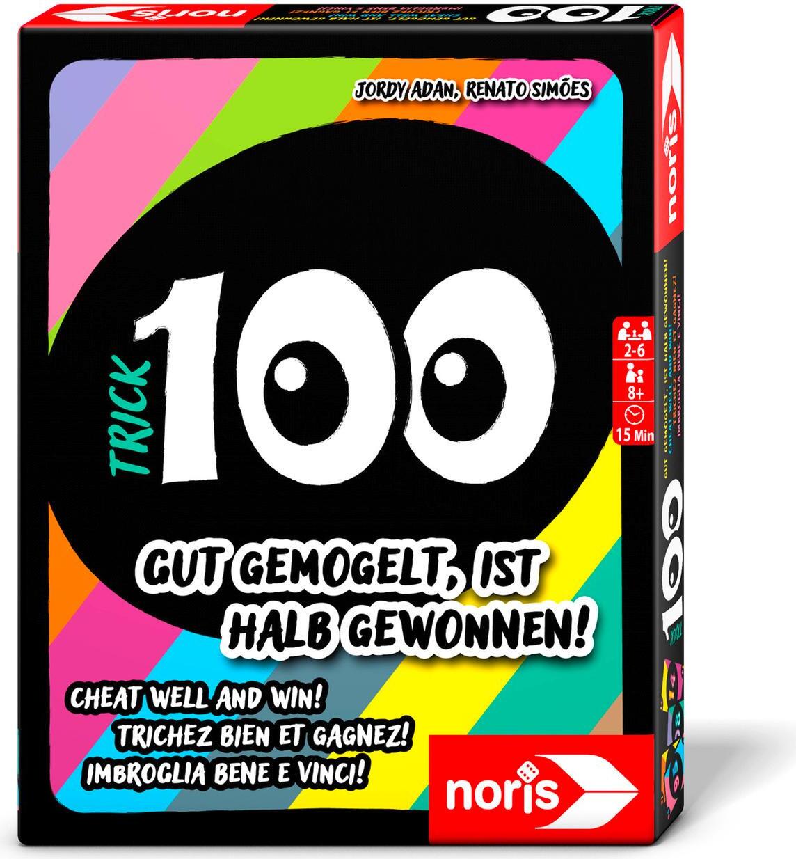 Noris Kartenspiel Wettlaufspiel Trick 100 Kartenspiel 606262066