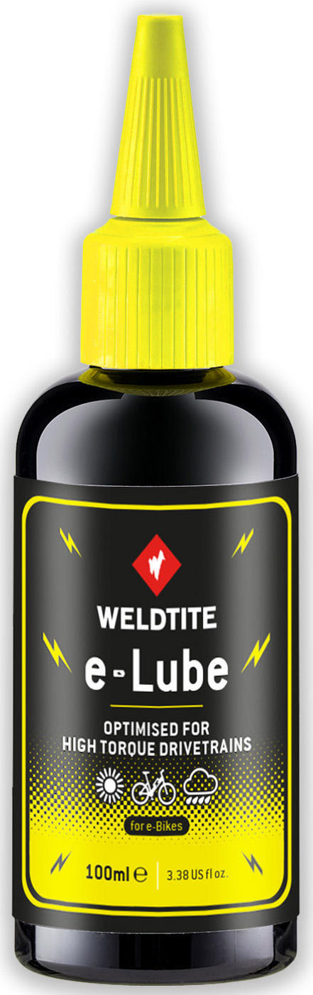 Weldtite E-Lube Kettenöl 100 ml für nasse und trockene Bedingungen 202170052