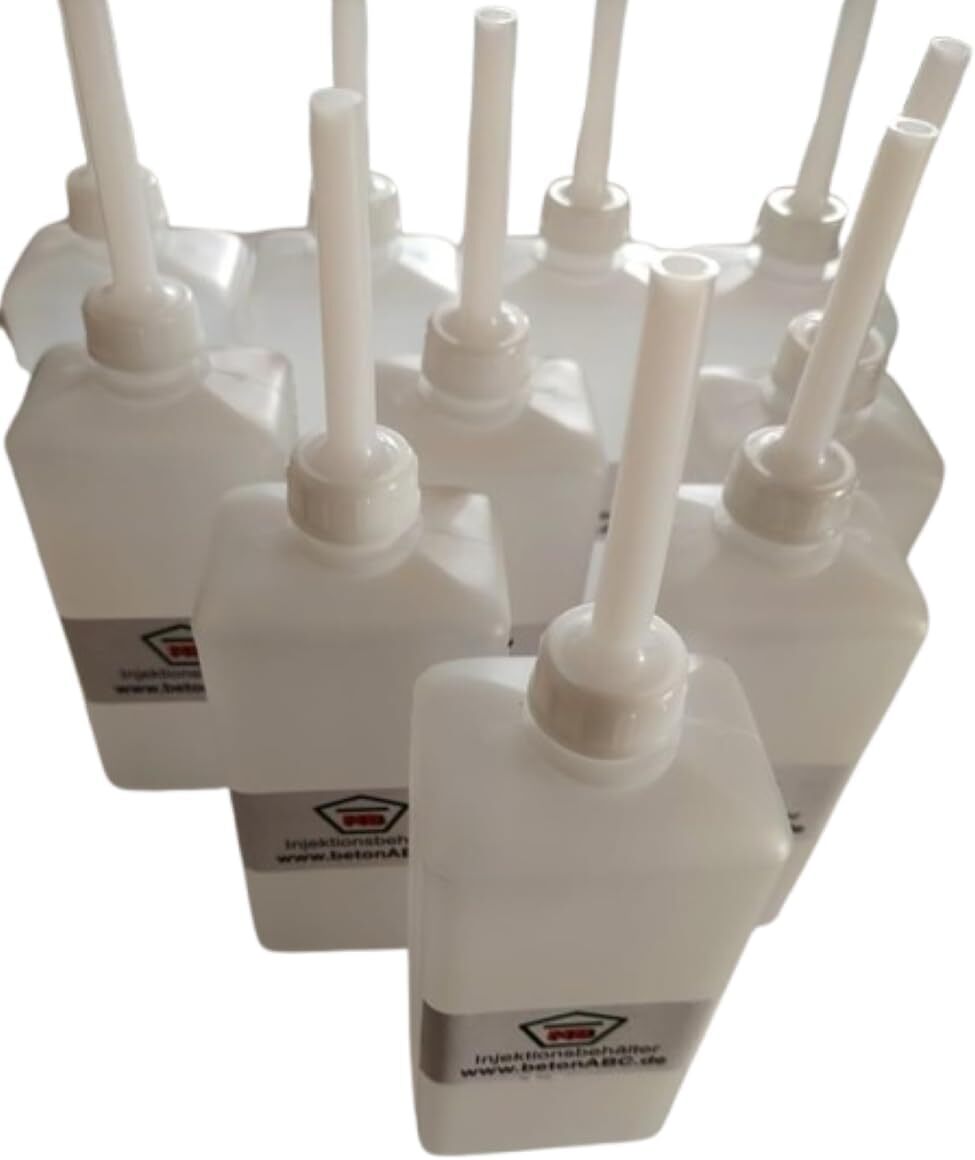 Beton-ABC 10 Injektionsbehälter, Trichter für Injektionsverfahren mit Silitrocken 40085