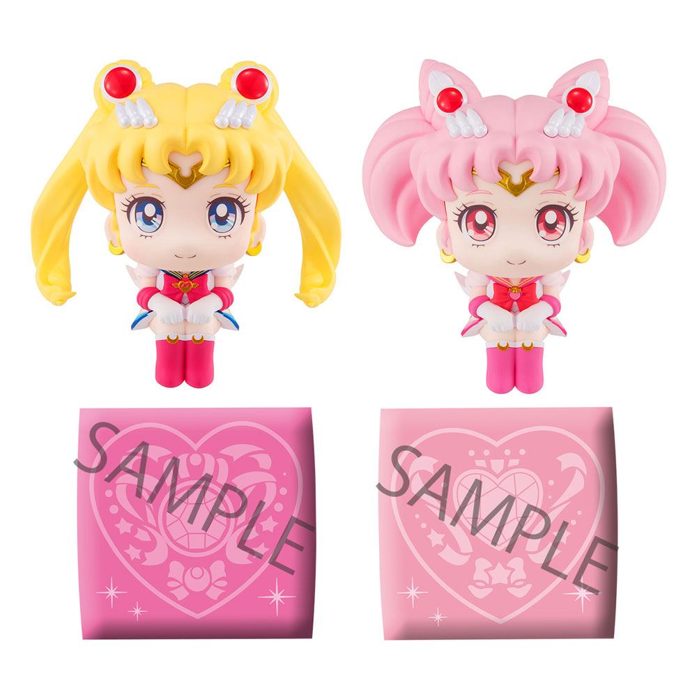 Pretty Guardian Sailor Moon Look Up PVC Statuen Super Sailor Moon & Super Sailor Chibi Moon LTD Ver. 11 cm