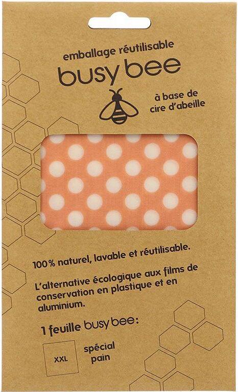 AS Discount Wiederverwendbare Lebensmittelverpackungen für Brot - Bienenwachs 9142