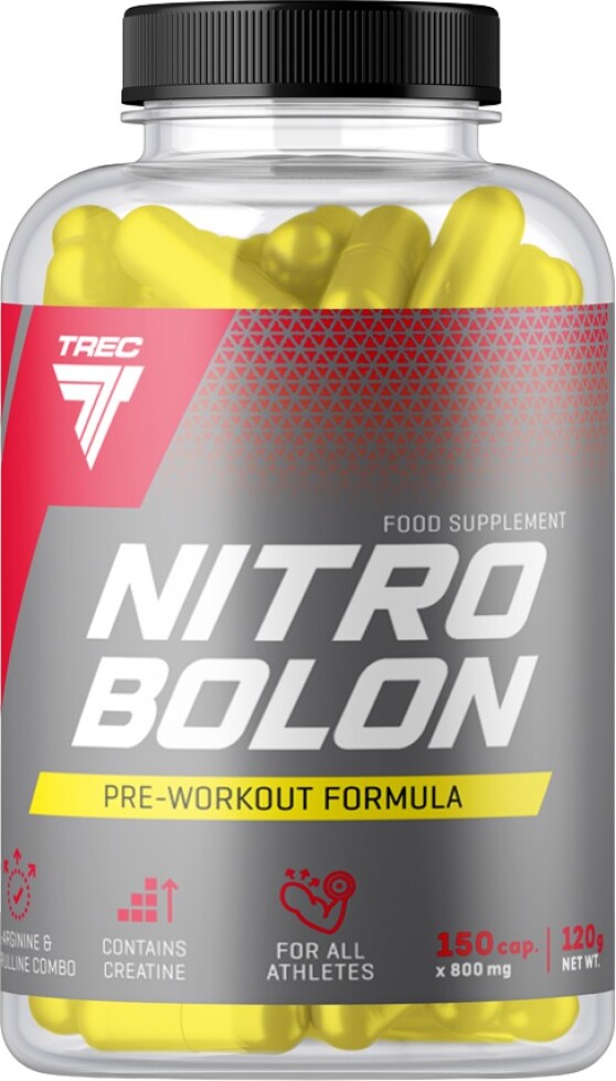 Trec Nutrition | Nitrobolon | Stimulant-Free Pre-Workout Caps