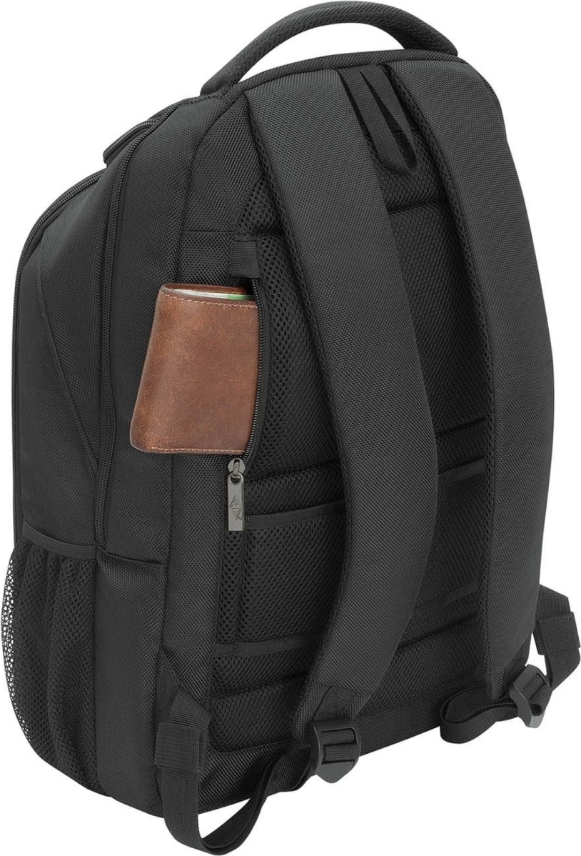 Rucksack Business+ mit Komfortausstattung schwarz Packung mit 6 Stück