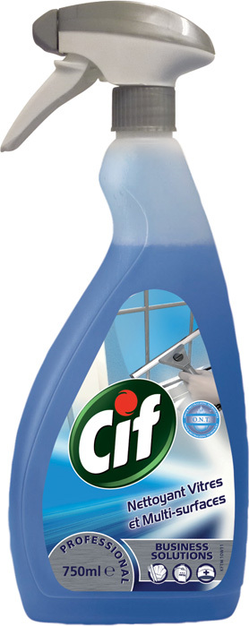 Cif Professional Fensterreiniger - 750 ml mit Zerstäuber