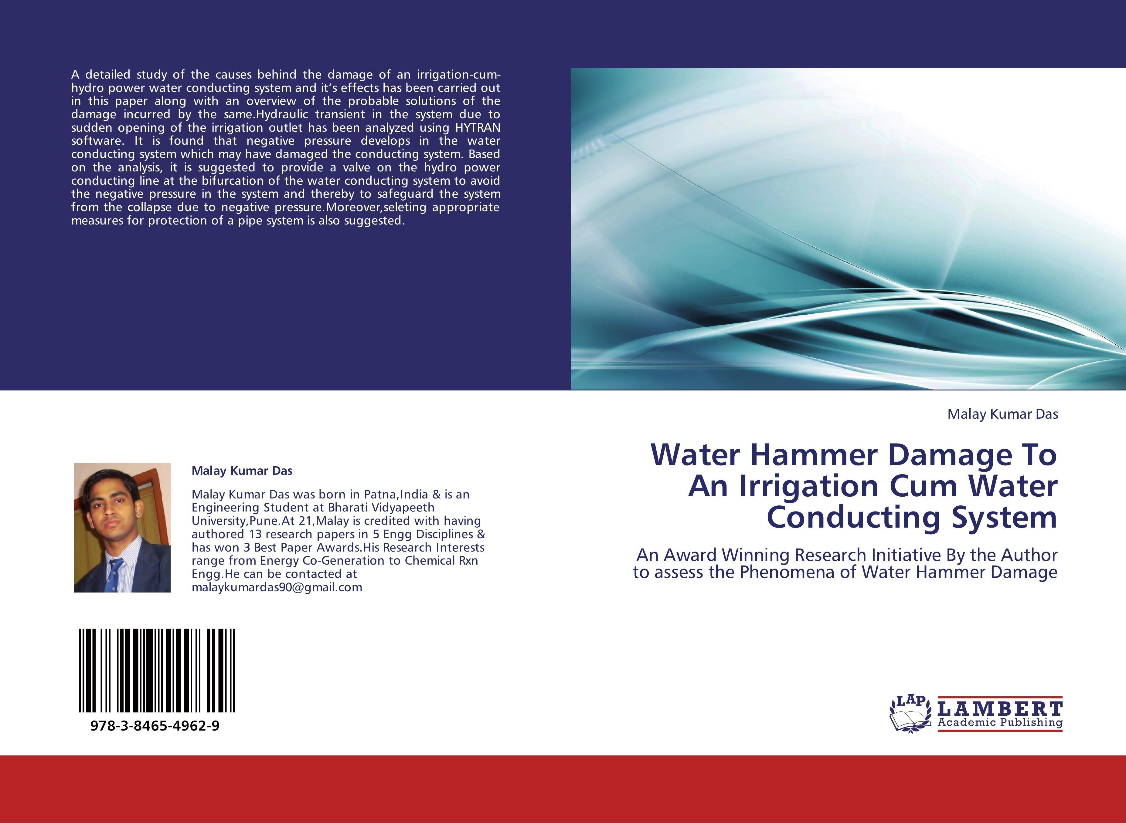 Lambert Wasserschlagschäden an einem Bewässerungs-Kummenwasser-Leitungssystem