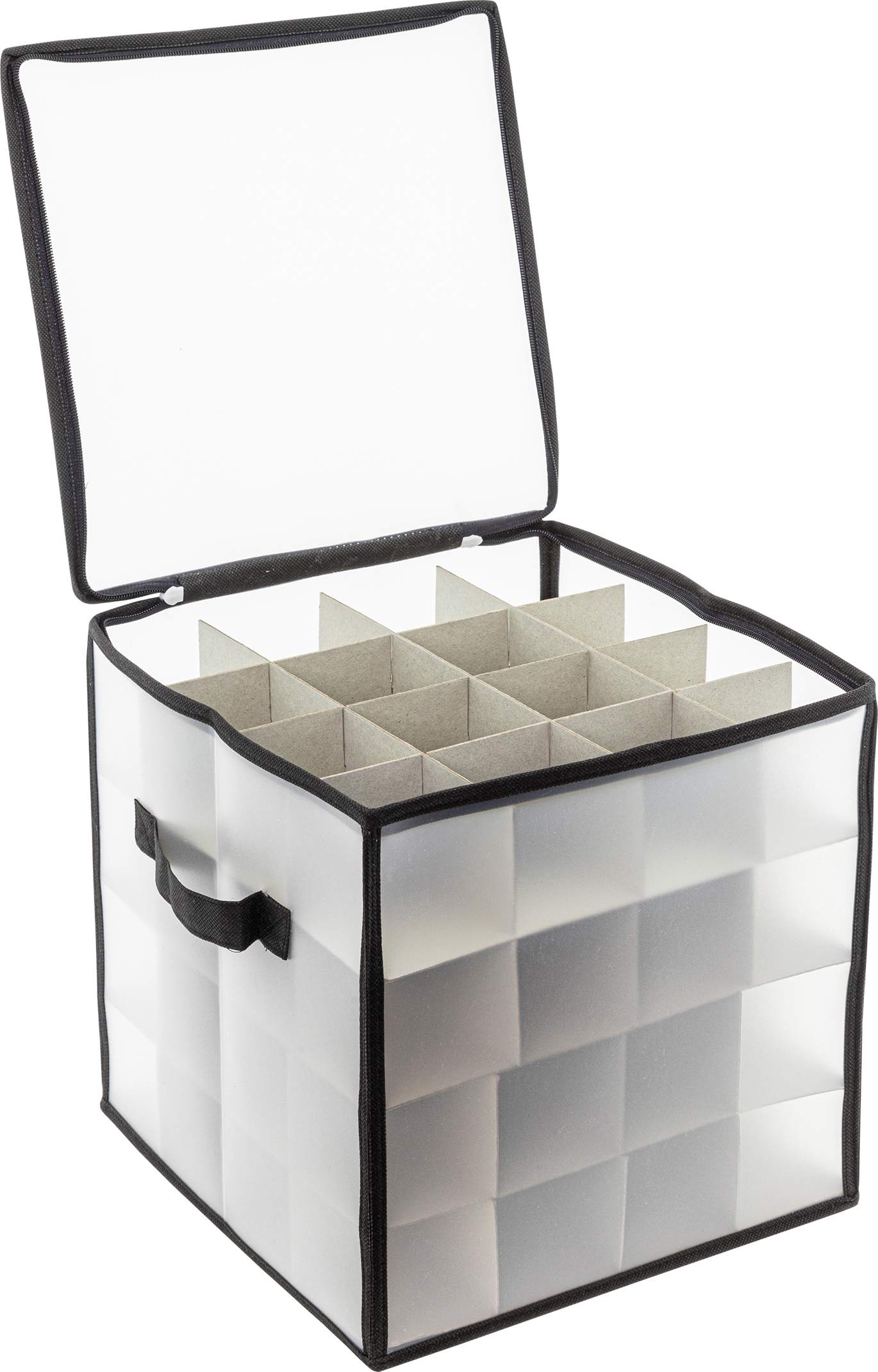 Boîte de rangement boules de Noël - 5x Boîte pour 15 boules de Noël de 10 cm