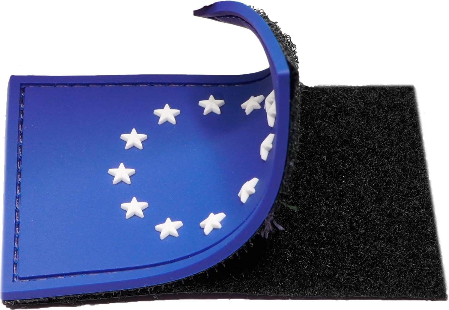 Markenlos Patch Europäische Union Flagge - Taktische Rucksäcke - 75 x 50 mm