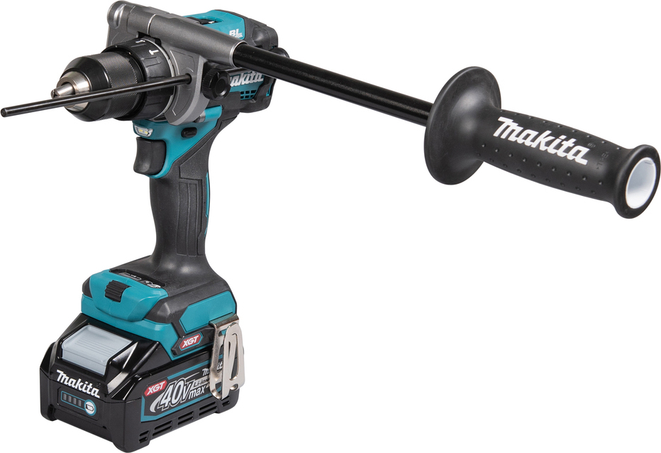 Makita XGT HP001G - Vŕtačka/skrutkovač - akumulátorový - 2 rýchlosti - skľučovadlo - 140 N-m