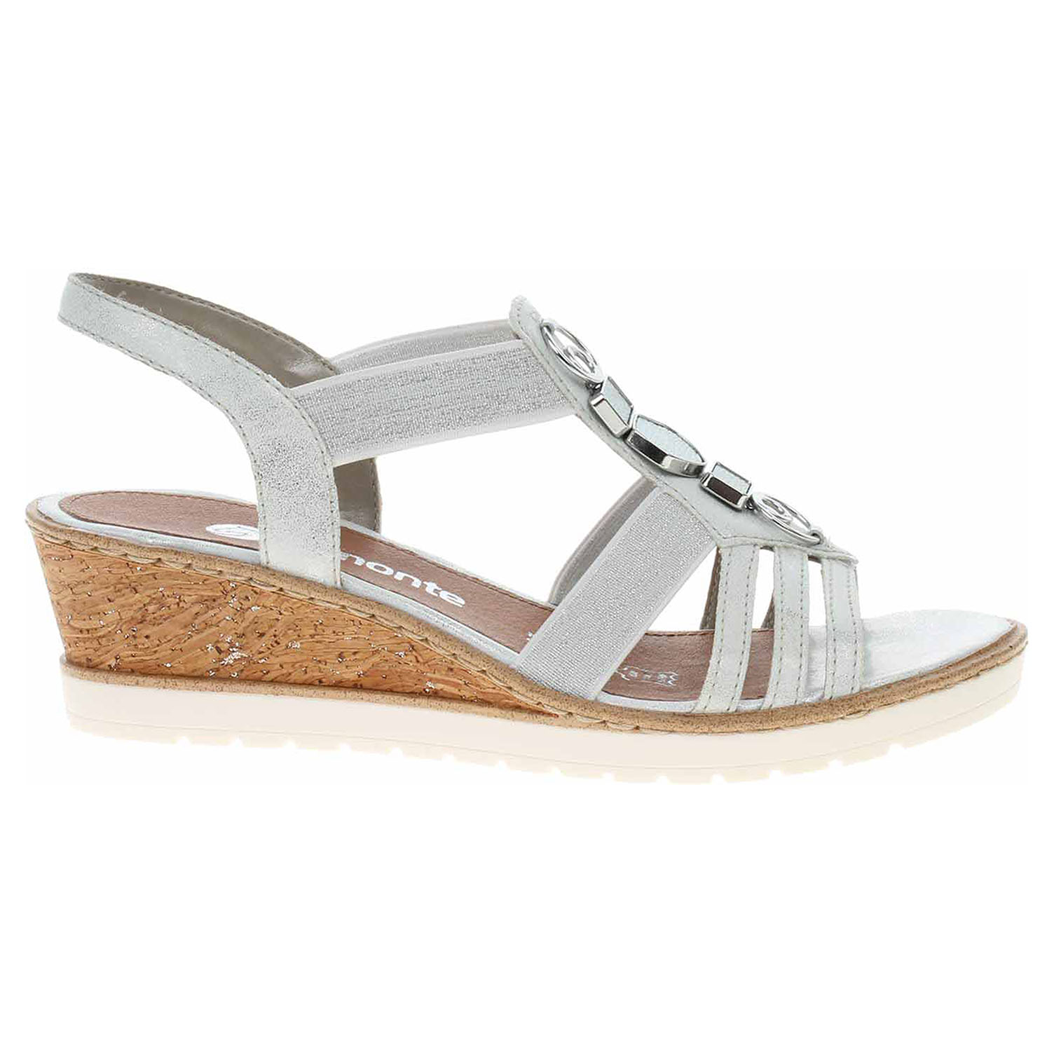 Damen Sandalen Remonte R6264-80 weiß kombi 38 R626480