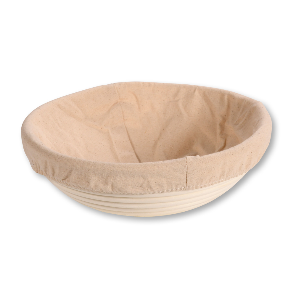 Sauerteig-Backset Mit Brotkorb – 22,9 Cm Rund, Inkl. Werkzeuge & Leinenbeutel