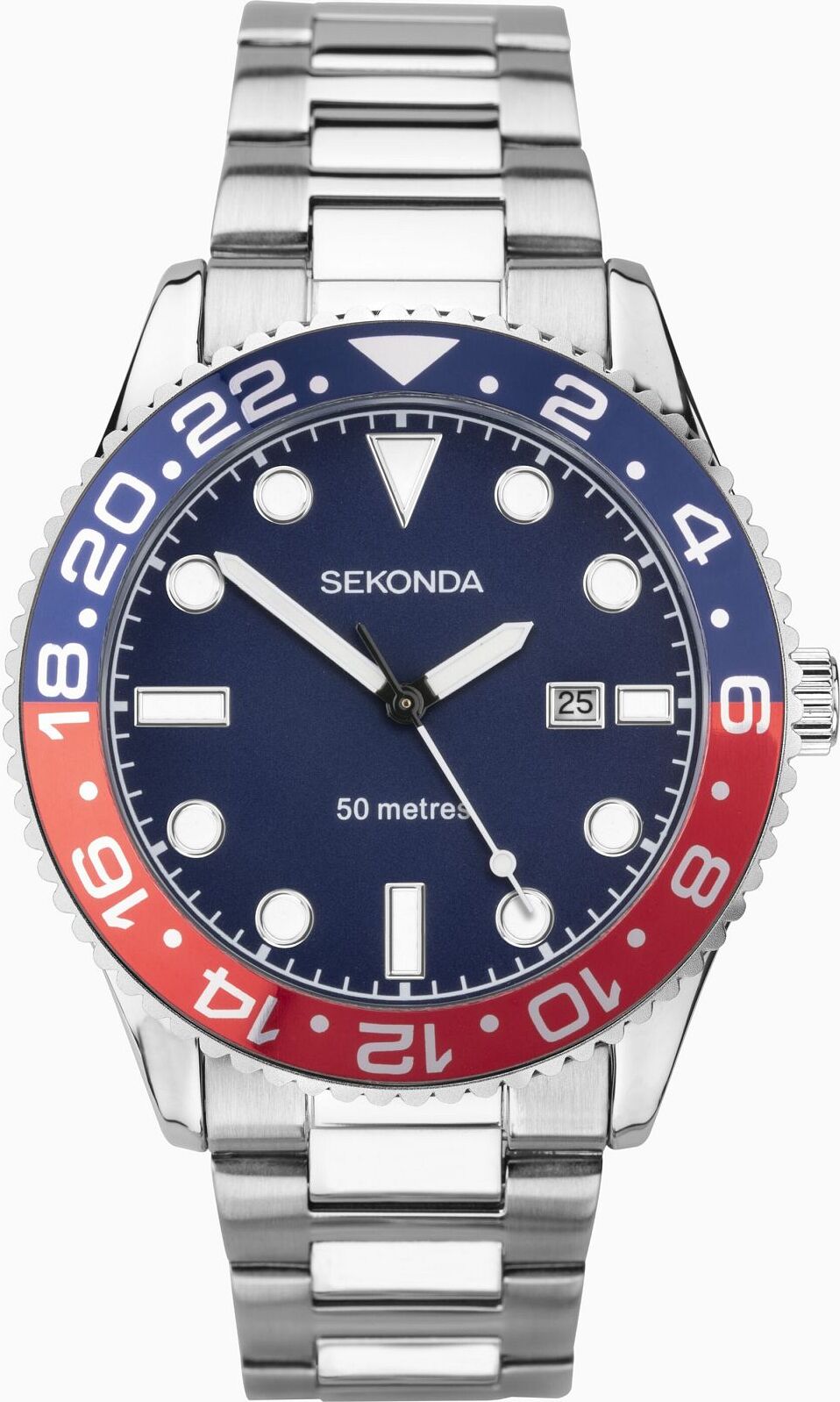 Hodinky Sekonda 30196 strieborné