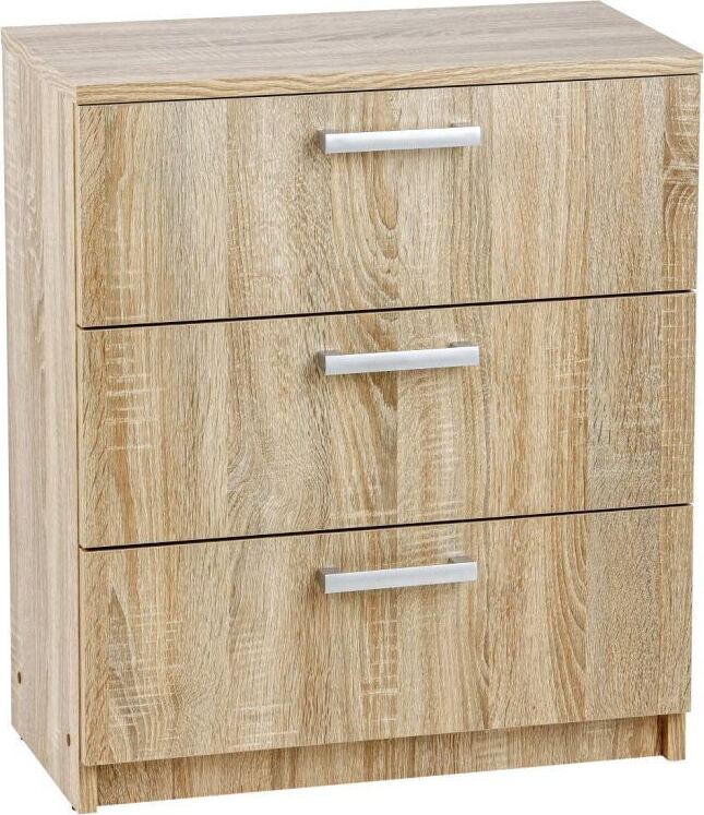 Steiner Shopping Kommode Tandil 02, Farbe: Eiche Sonoma - 70 x 60 x 31 cm (H x B x T)