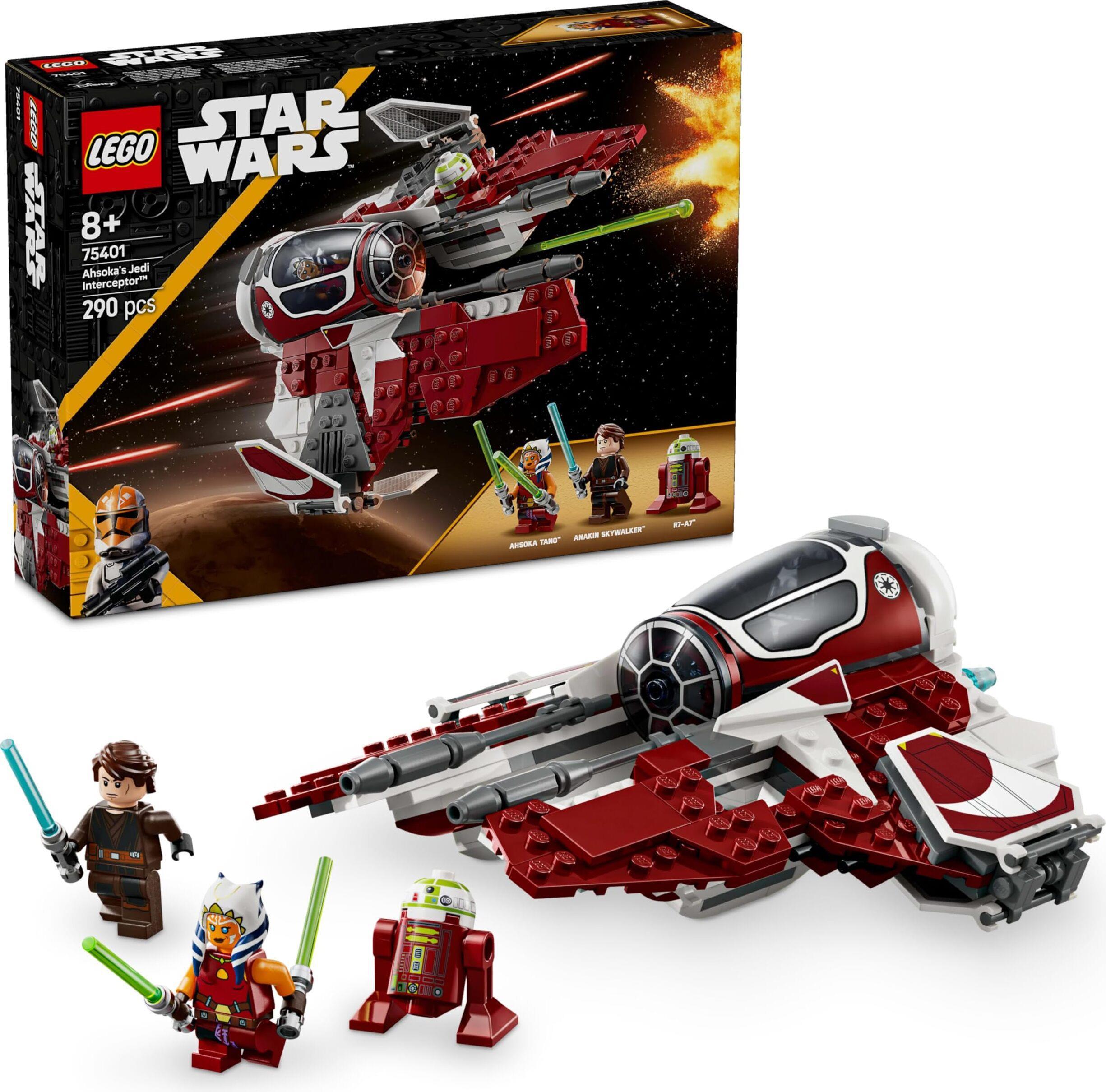LEGO® Star Wars™ 75401 Ahsoka a jediská stíhačka Interceptor™