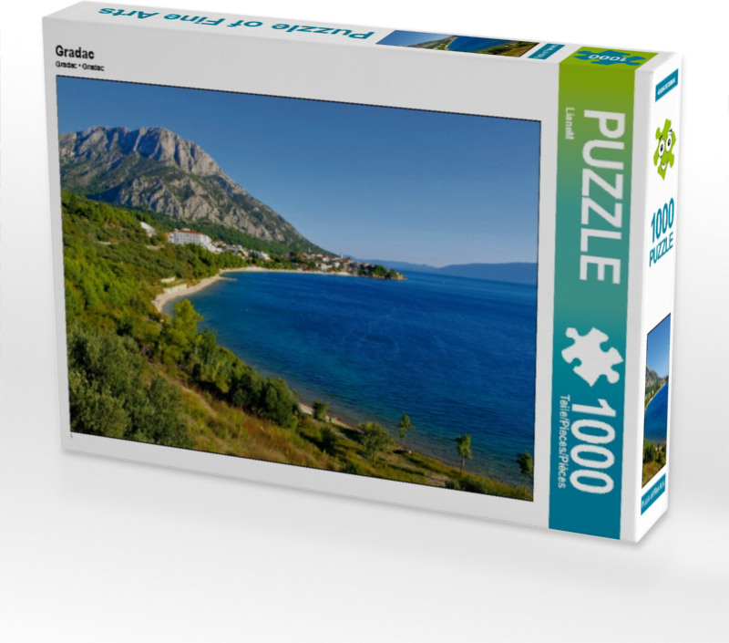 Calvendo Gradac 1000 Teile Puzzle quer 640x480mm, CALVENDO; 7461230