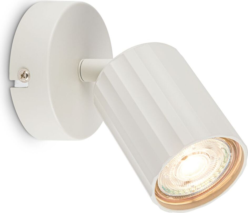Briloner LED Spot GU10 Wandleuchte Schwenkbar Wandlampe Drehbar 12,5cm Flur Metall Weiß