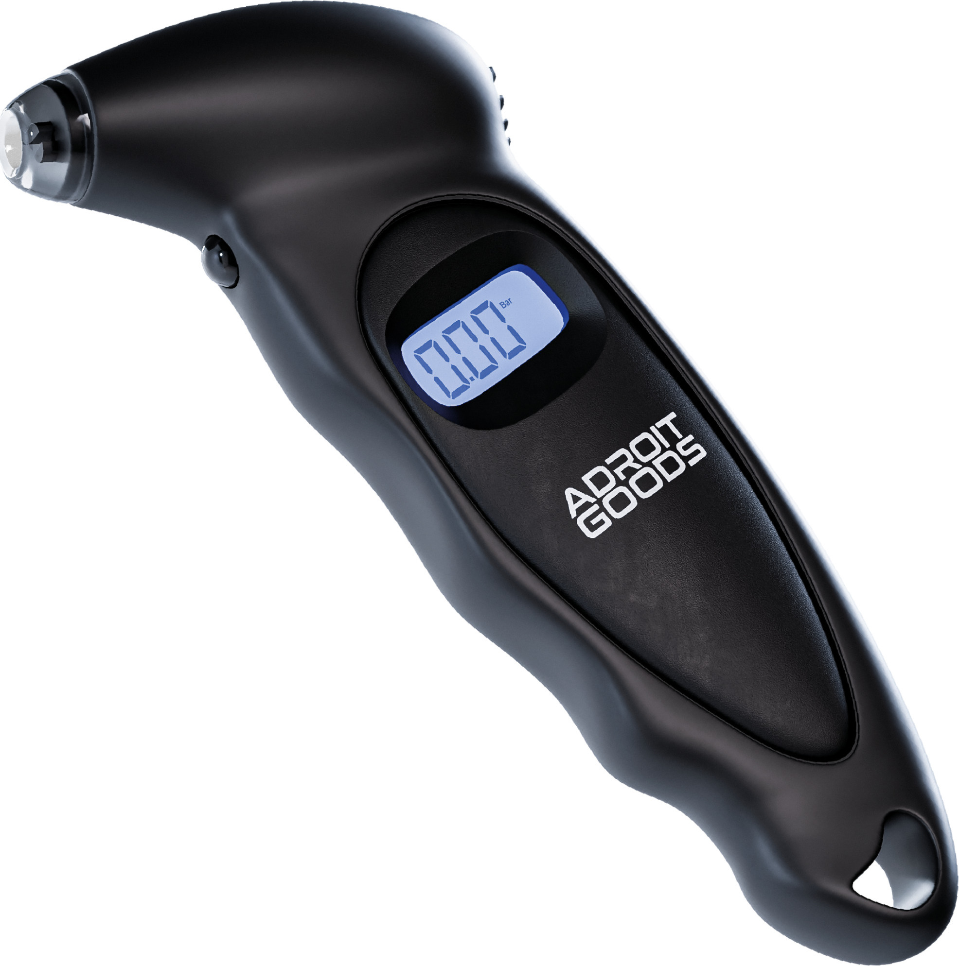 AdroitGoods Reifendruckmesser - Reifendruckmesser - Digital - Druckmesser - Schwarz AG1009