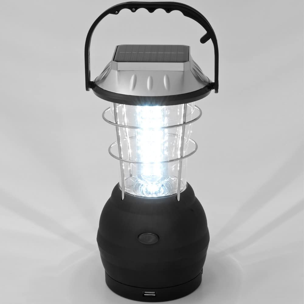 T-81 Tragbar LED-Lampe Laterne Solar Camping Zeltlampe Campinglampe Outdoor 