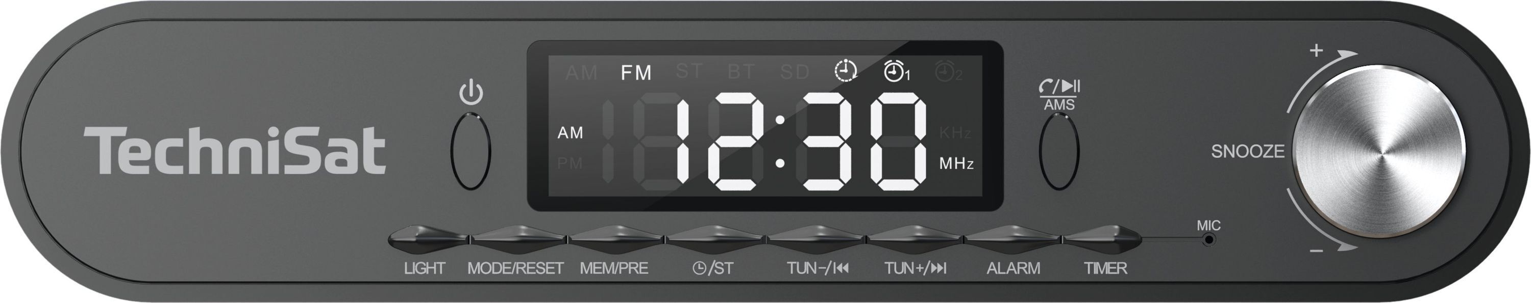 Kärcher RA 2035D Onderbouwradio Met DAB / FM-radio  20 Zendergeheugens Bluetooth Wekker Dual Alarm Countdown Timer Led Licht