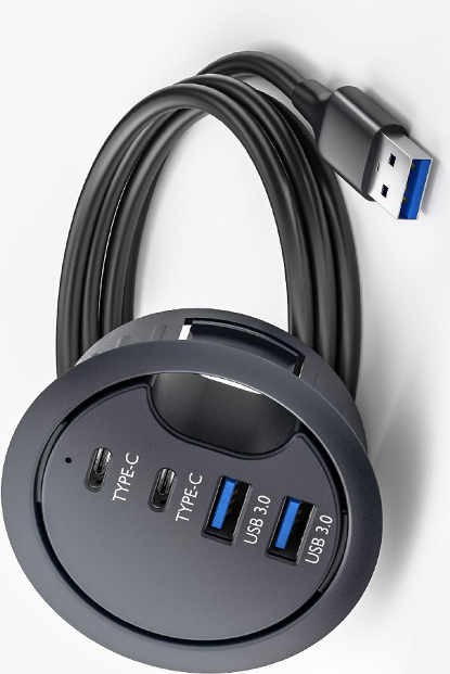 INF USB 3.0 Hub - 2A + 2C Ports für schnelle Datenübertragung 382103